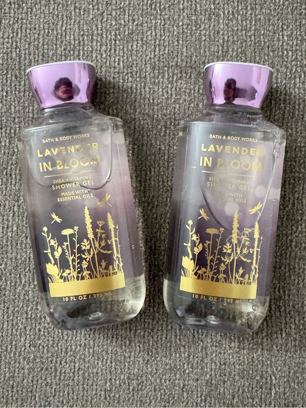 *BUNDLE* Bath & Body Works Lavender in Bloom Shower Gel Set 10 fl oz